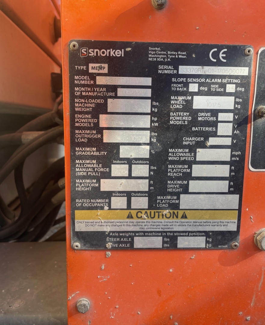 Snorkel S3370RT (#1777)
