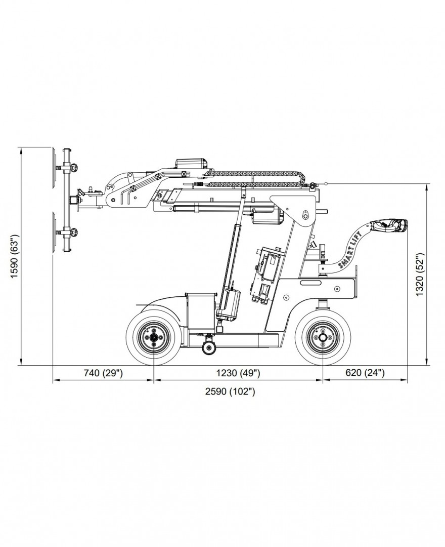 Smartlift SL408 Outdoor HLE RT